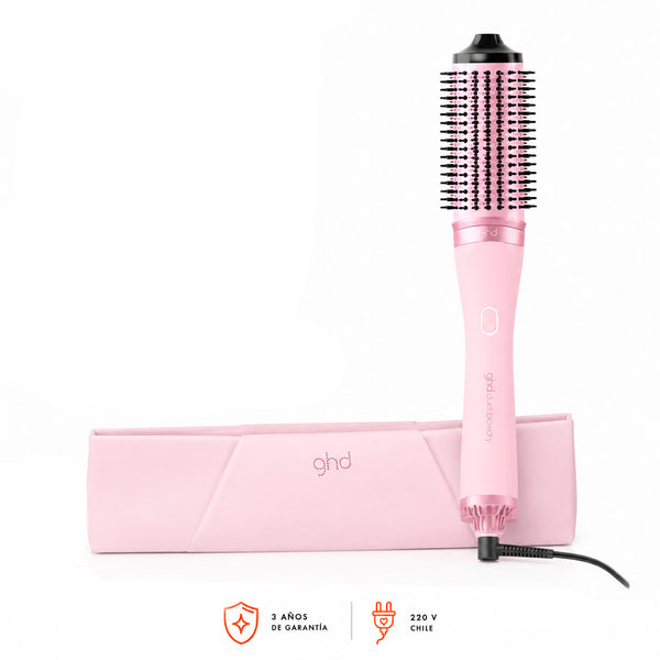 Cepillo secador 2 en 1 ghd duet blowdry rosa pastel