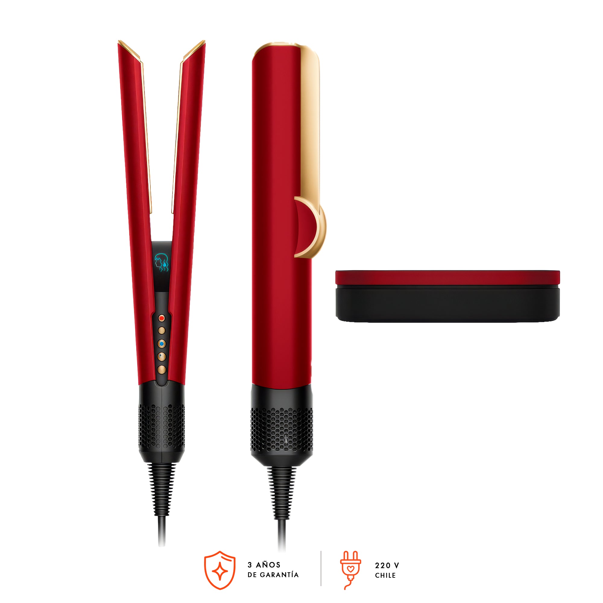 Dyson Airstrait secados + alisado Red Velvet Gold