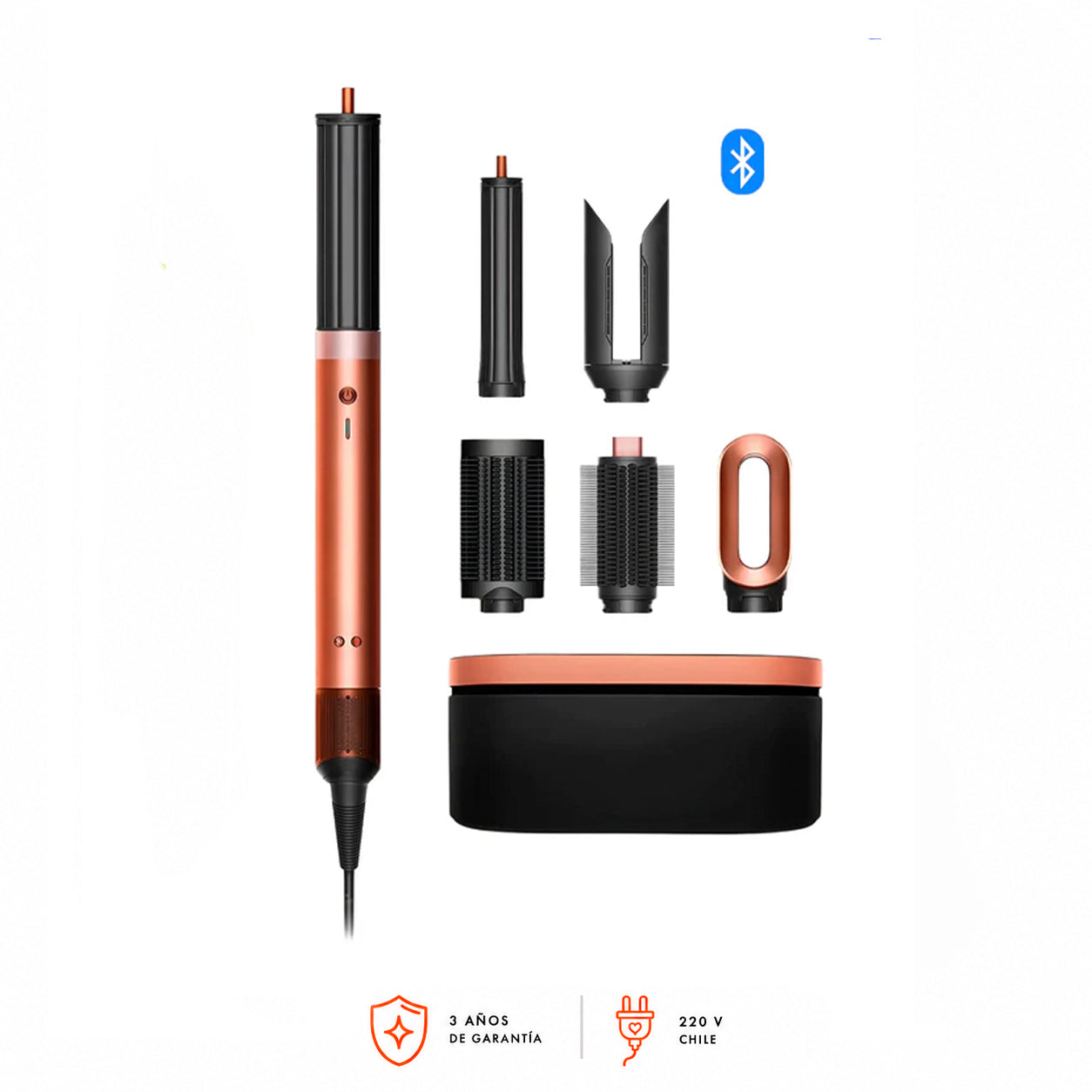 Dyson Airwrap Coanda 2x – Liso + Ondulado Amber Silk