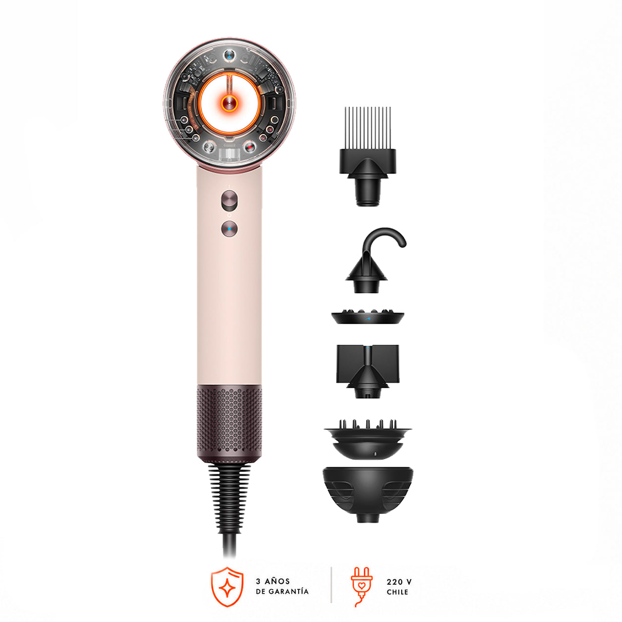 Secador de pelo Dyson Supersonic Nural™ (Ceramic pink/Rose gold)