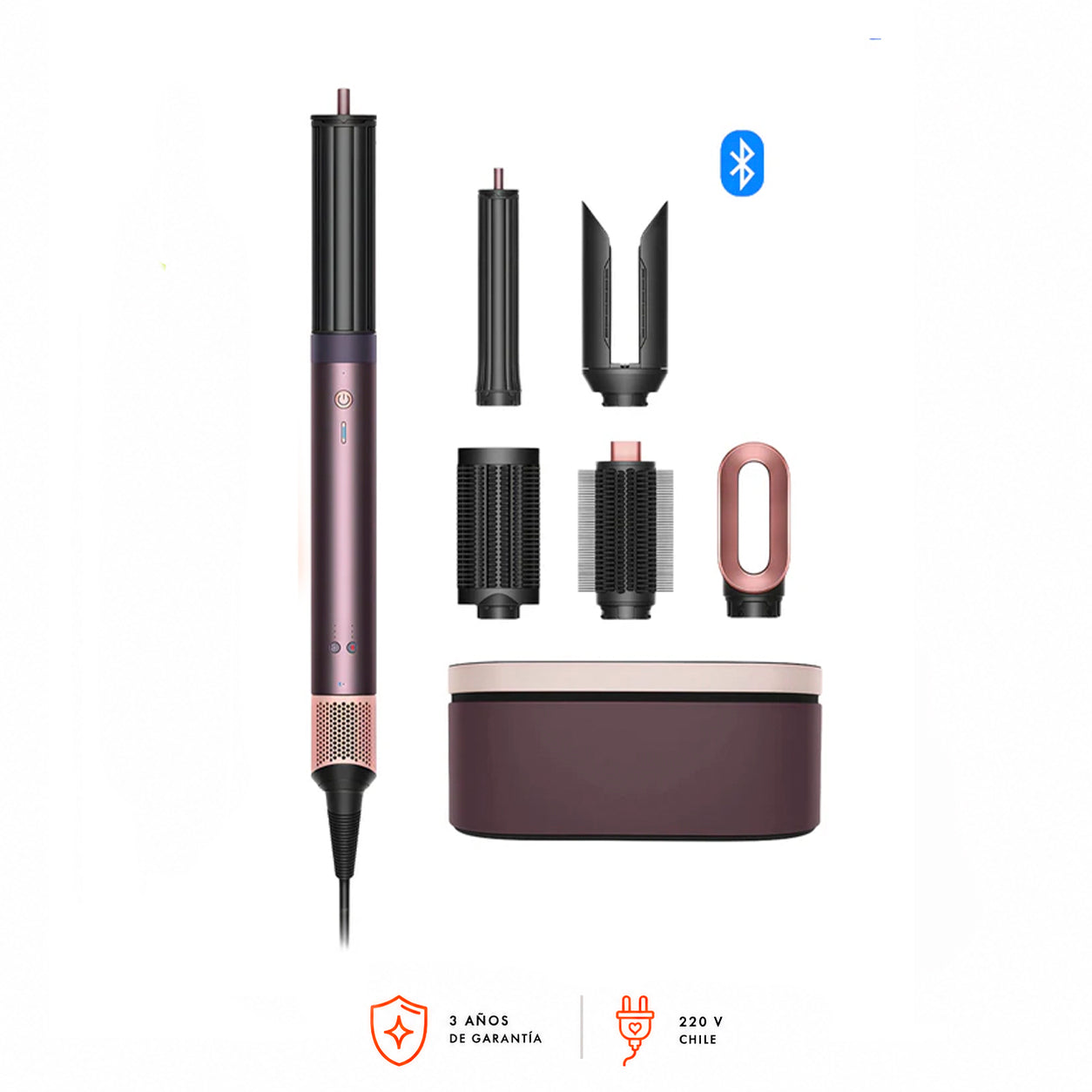 Dyson Airwrap Coanda 2x– Liso + Ondulado Jasper Plum