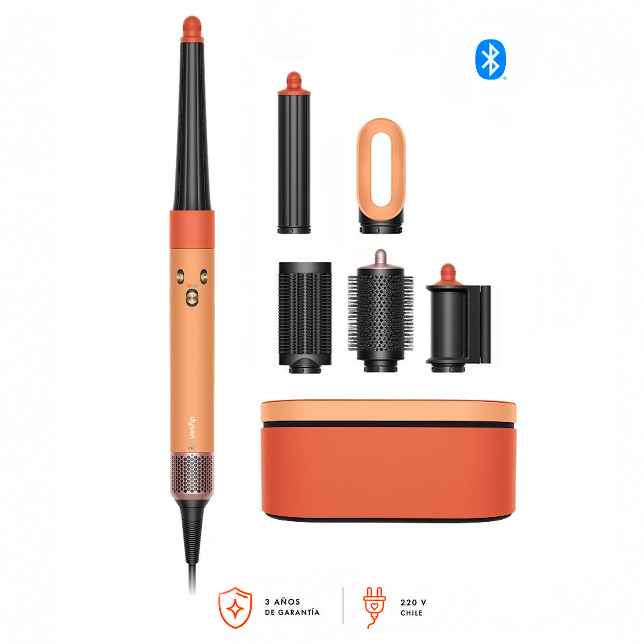 Dyson Airwrap i.d. - Liso + Ondulado Ceramic Apricot / Topaz