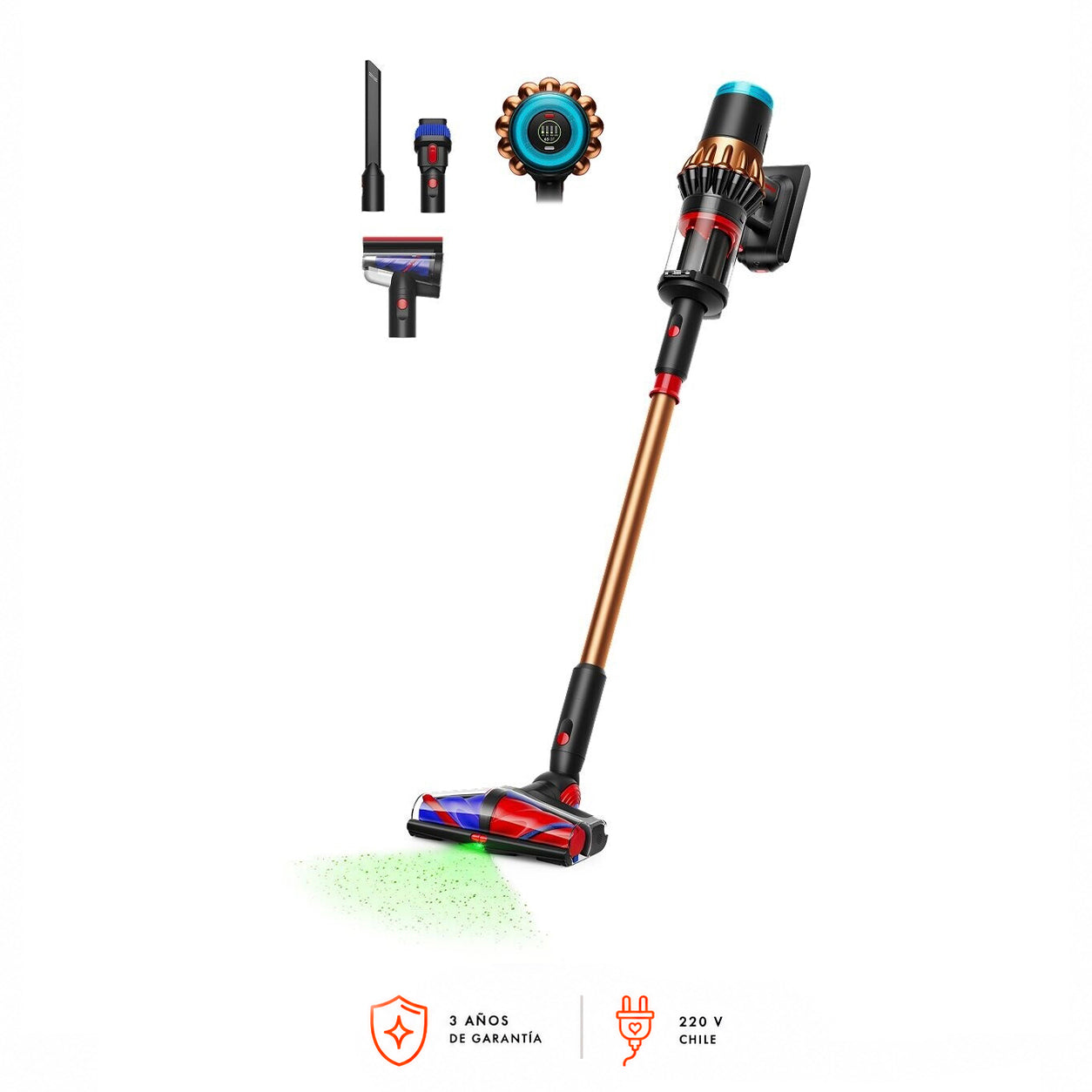 Aspiradora sin cable Dyson V16 Piston